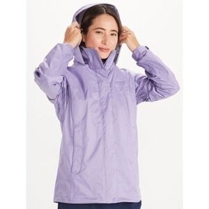 Marmot Women's PreCip Eco Rain Jacket - Paisley Purple Size large